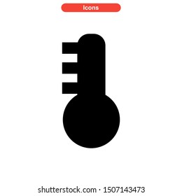 temperature icon isolated sign symbol vector illustration - high quality black style vector icons
