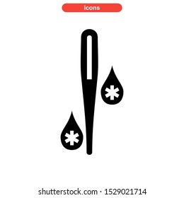 temperature icon isolated sign symbol vector illustration - high quality black style vector icons
