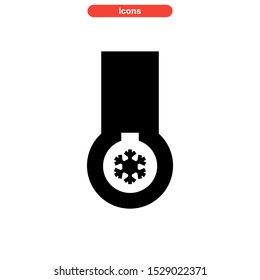 temperature icon isolated sign symbol vector illustration - high quality black style vector icons
