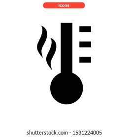 temperature icon isolated sign symbol vector illustration - high quality black style vector icons
