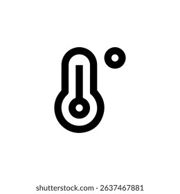 Temperature Icon Logo vector icon