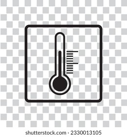 temperature icon , packaging icon vector