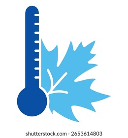 Temperatura Ícone Definir Coleção de Vários Estilos