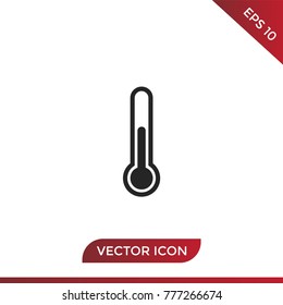 Temperature icon vector.