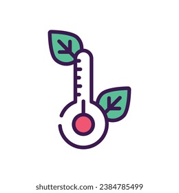 temperature icon vector stock illustration