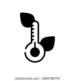 ilustración del vector de la temperatura