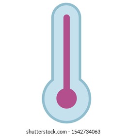 Temperature icon for your business, web, software, or app. Flat icon style.