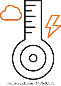 Temperature icon for your project
