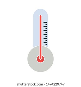 temperature icons. flat illustration of temperature vector icon. temperature sign symbol