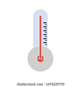temperature icons. flat illustration of temperature vector icon. temperature sign symbol