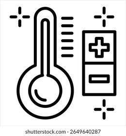 Temperature Indicating Measurement Single icon