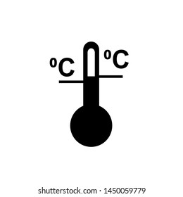 Temperature Limitation Icon - Vector Sign & Symbol.
