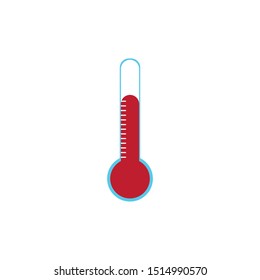 Temperature logo template vector icon illustration