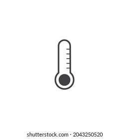 Temperature Meter Icon Design Vector