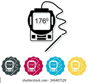 Temperature Probe - Illustration