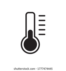 Temperature / Thermometer Icon Vector Illustration