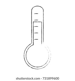 temperature thermometer isolated icon