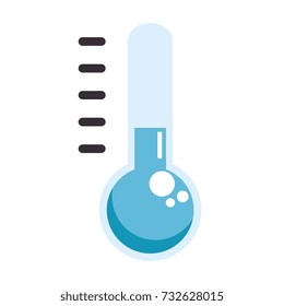 temperature thermometer isolated icon