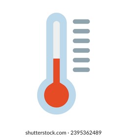 Temperature Vector Flat Icon For Personal And Commercial Use.
