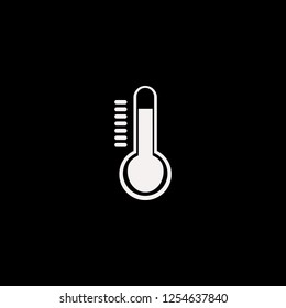 Temperature vector icon. flat Temperature design. Temperature illustration for graphic 