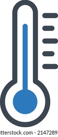 Temperatur-Vektorgrafik auf transparentem Hintergrund. Symbole in Premium-Qualität. Glyphen Vektorsymbol für Konzept und Grafikdesign.