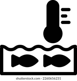 temperature Vector illustration on a transparent background. Premium quality symmbols. Glyphs vector icons for concept and graphic design. 
