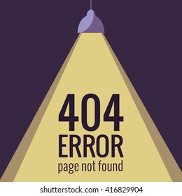 Template for 404 error page not found.
