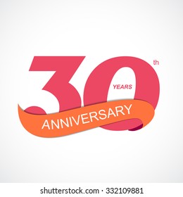 Template 50th Anniversary Vector Illustration EPS10