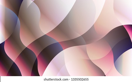 Template Abstract Background With Curves Lined. For Design, Presentation, Business. Vector Illustration