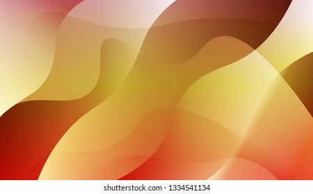 Template Abstract Background With Curves Lines. Design For Cover Page, Poster, Banner Of Websites. Vector Illustration.