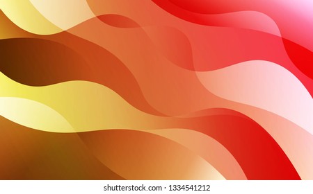 Template Abstract Background With Curves Lines. Design For Cover Page, Poster, Banner Of Websites. Vector Illustration.