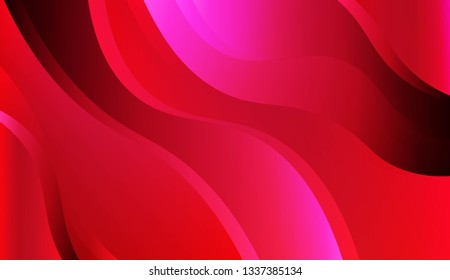 Template Abstract Background With Curves Lines. For Elegant Pattern Cover Book. Vector Illustration.