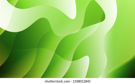 Template Abstract Background With Curves Lines. For Flyer, Brochure, Booklet And Websites Design Vector Illustration with Color Gradient