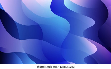 Template Abstract Background With Curves Lines. For Flyer, Brochure, Booklet And Websites Design Vector Illustration with Color Gradient