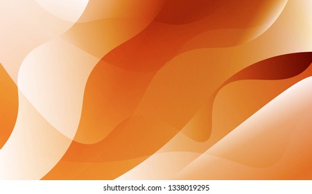 Template Abstract Background With Curves Lines. For Flyer, Brochure, Booklet And Websites Design Vector Illustration with Color Gradient