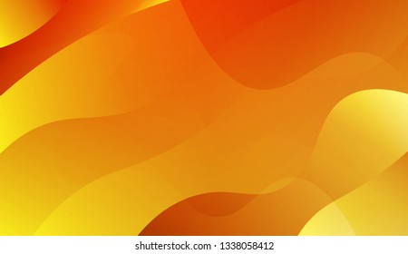 Template Abstract Background With Curves Lines. For Flyer, Brochure, Booklet And Websites Design Vector Illustration with Color Gradient