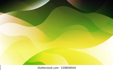 Template Abstract Background With Curves Lines. For Flyer, Brochure, Booklet And Websites Design Vector Illustration with Color Gradient
