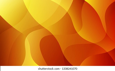 Template Abstract Background With Curves Lines. For Flyer, Brochure, Booklet And Websites Design Vector Illustration with Color Gradient