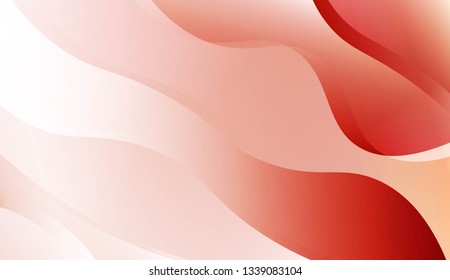 Template Abstract Background With Curves Lines. Design For Cover Page, Poster, Banner Of Websites. Vector Illustration.
