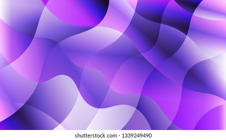 Template Abstract Background With Curves Lines. For Template Cell Phone Backgrounds. Vector Illustration with Color Gradient.