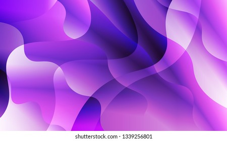 Template Abstract Background With Curves Lines. For Template Cell Phone Backgrounds. Vector Illustration with Color Gradient.