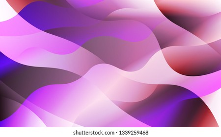 Template Abstract Background With Curves Lines. For Design, Presentation, Business. Vector Illustration