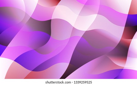 Template Abstract Background With Curves Lines. For Your Design Wallpaper, Presentation, Banner, Flyer, Cover Page, Landing Page. Vector Illustration with Color Gradient