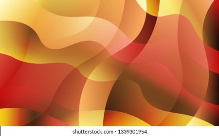 Template Abstract Background With Curves Lines. For Your Design Wallpaper, Presentation, Banner, Flyer, Cover Page, Landing Page. Vector Illustration with Color Gradient