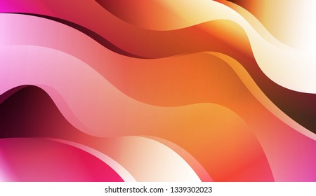 Template Abstract Background With Curves Lines. For Elegant Pattern Cover Book. Vector Illustration.