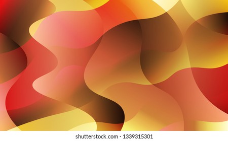Template Abstract Background With Curves Lines. For Your Design Wallpaper, Presentation, Banner, Flyer, Cover Page, Landing Page. Vector Illustration with Color Gradient