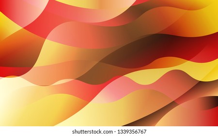 Template Abstract Background With Curves Lines. For Design, Presentation, Business. Vector Illustration