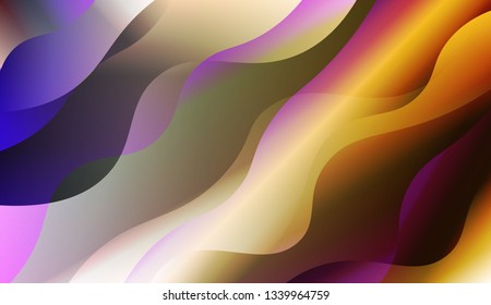 Template Abstract Background With Curves Lines. For Template Cell Phone Backgrounds. Vector Illustration with Color Gradient.