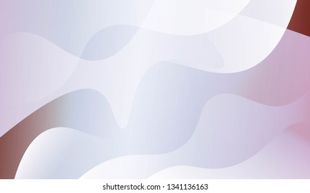 Template Abstract Background With Curves Lines. Design For Cover Page, Poster, Banner Of Websites. Vector Illustration.