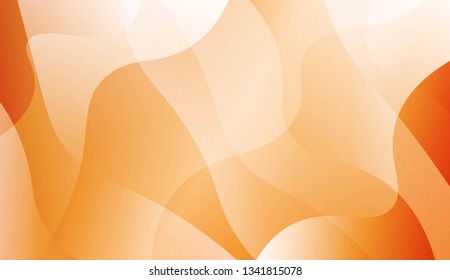 Template Abstract Background With Curves Lines. For Flyer, Brochure, Booklet And Websites Design Vector Illustration with Color Gradient
